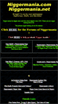 Mobile Screenshot of niggermania.com